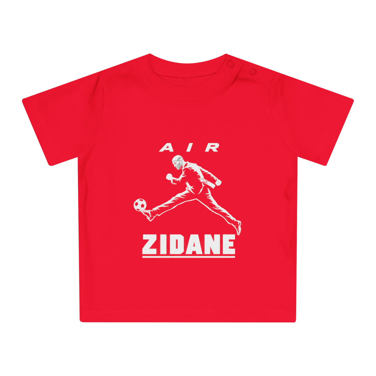 T-shirt bébé bio AIR ZIDANE — Grand dessin