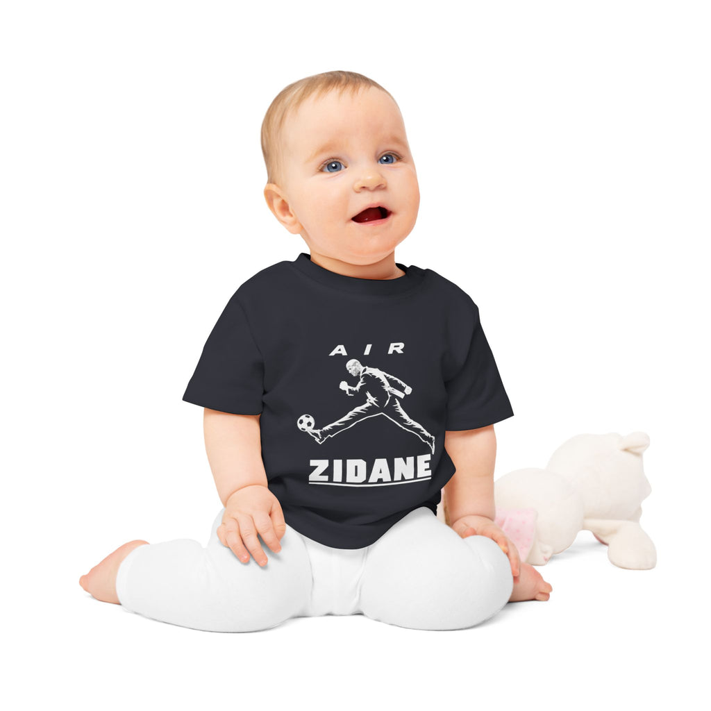 T-shirt bébé bio AIR ZIDANE — Grand dessin