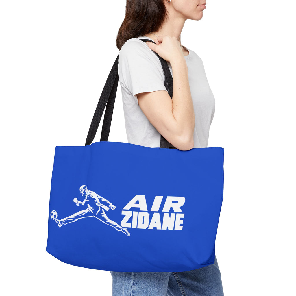 Sac week-end AIR ZIDANE — Royal, motif horizontal