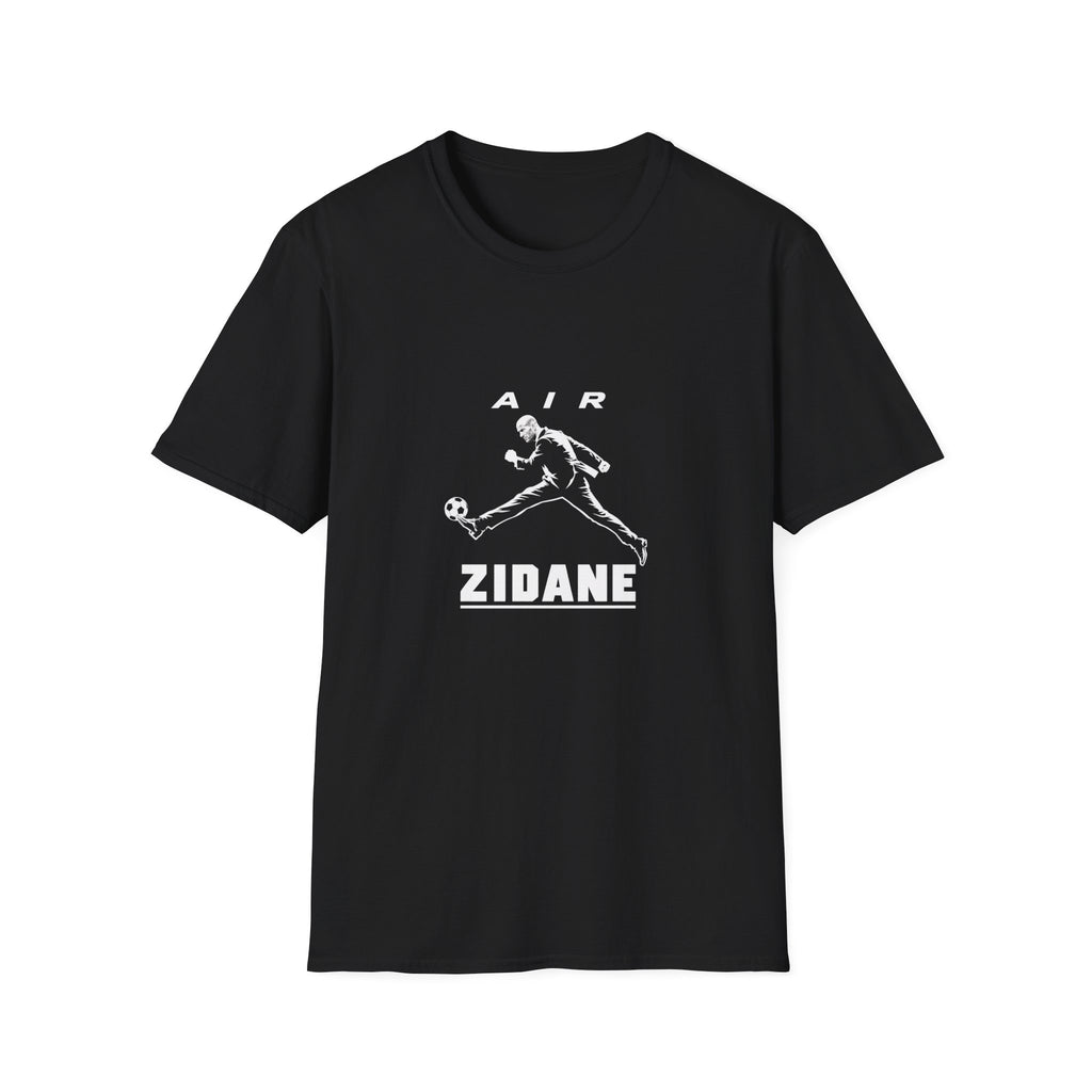 T-shirt unisexe AIR ZIDANE — Noir