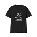 T-shirt unisexe AIR ZIDANE — Noir