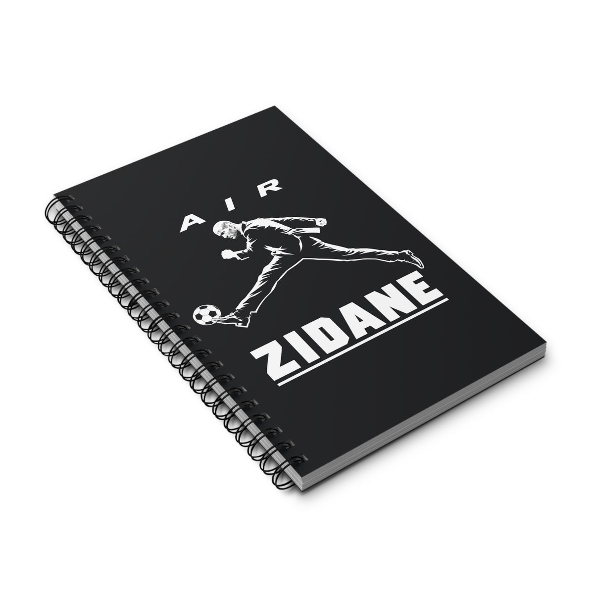 Carnet à spirale AIR ZIDANE — Noir