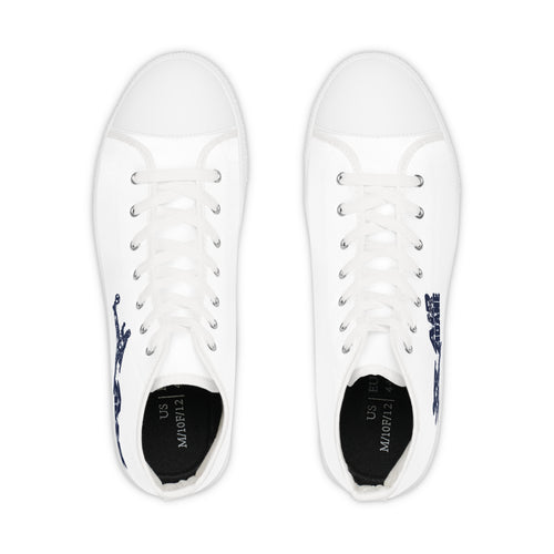 Baskets montantes homme AIR ZIDANE — Blanc