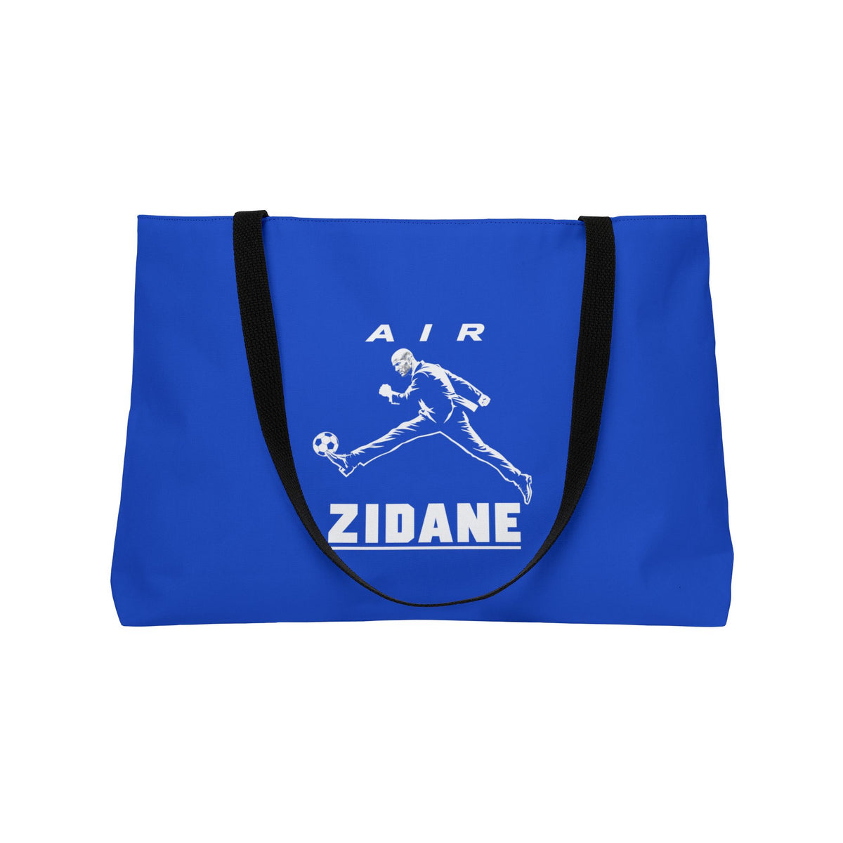 Sac week-end AIR ZIDANE — Royal, motif vertical