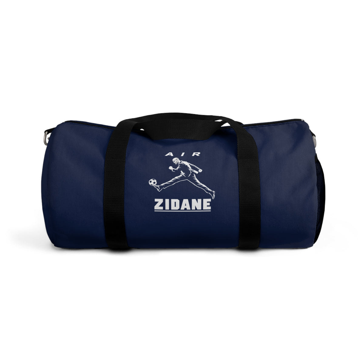 Sac de sport AIR ZIDANE — Marine, motif vertical
