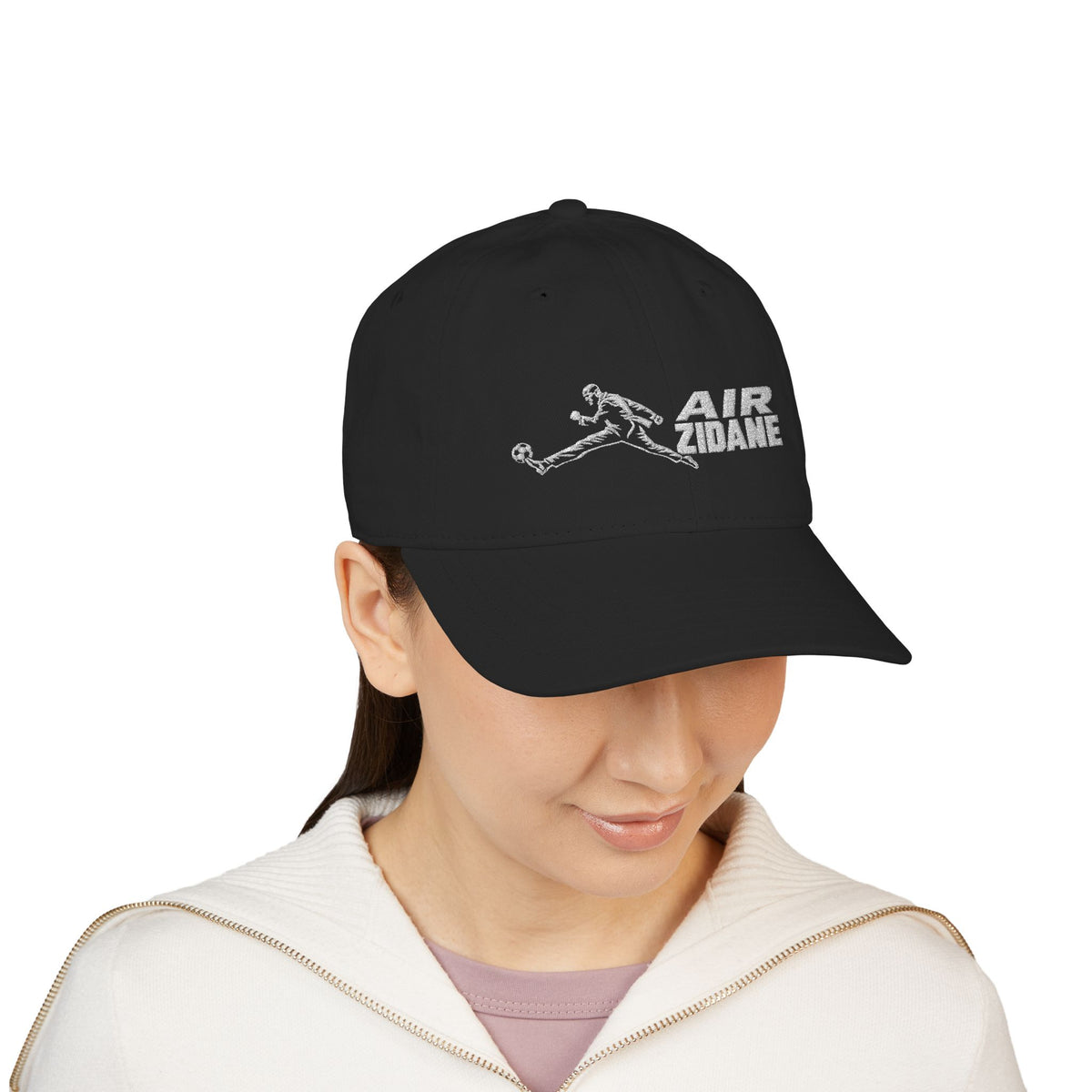 Casquette brodée AIR ZIDANE — Noir