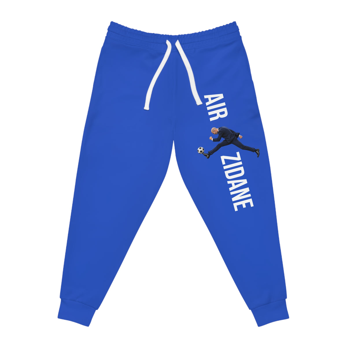 Jogging AIR ZIDANE — Grand visuel central — Bleu royal