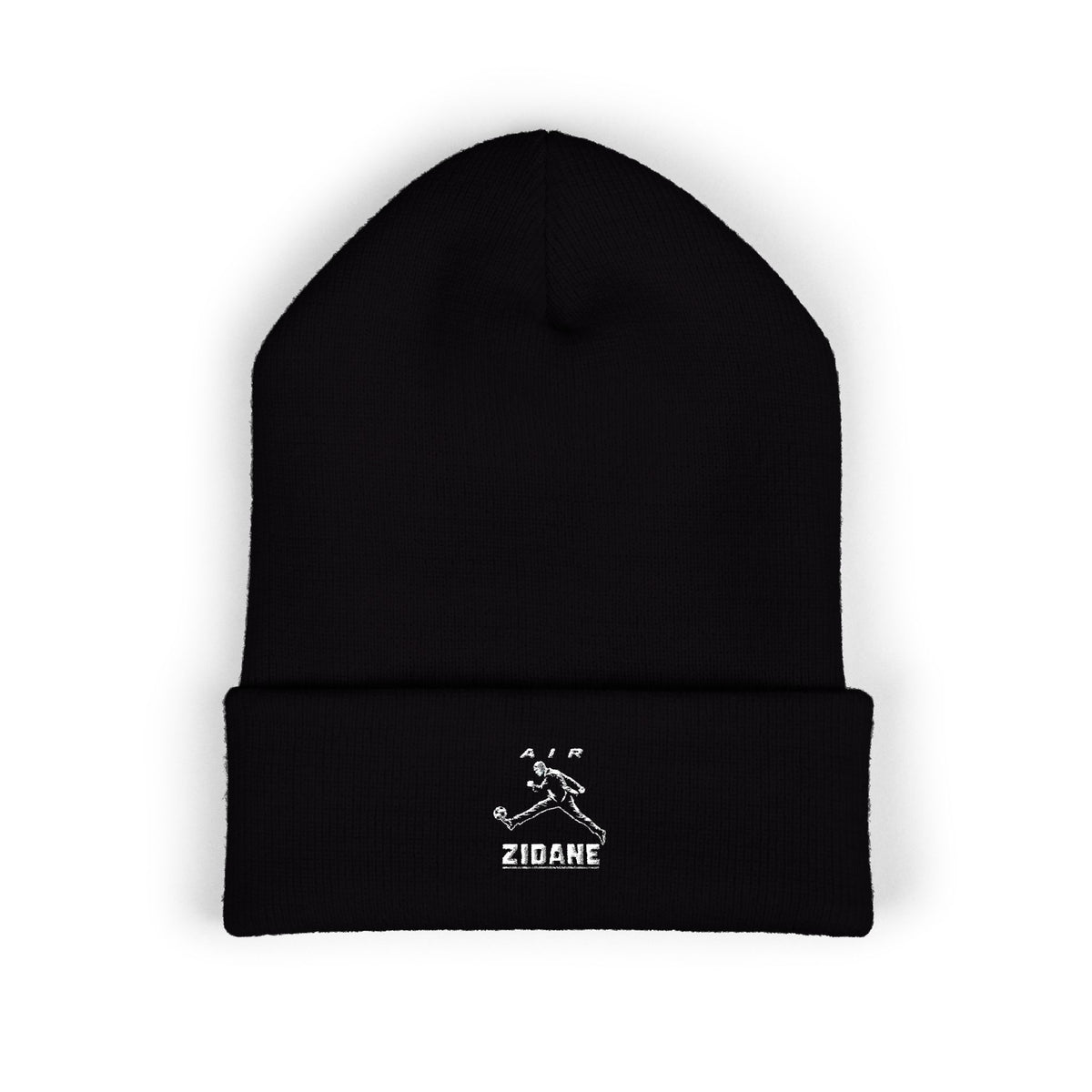 Bonnet brodé AIR ZIDANE — Noir