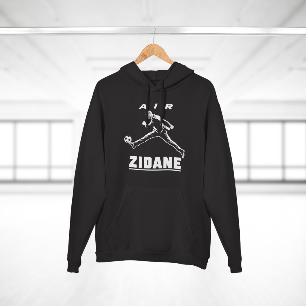 Sweat à capuche noir AIR ZIDANE