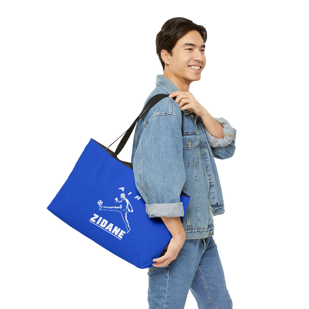 Sac week-end AIR ZIDANE — Royal, motif vertical