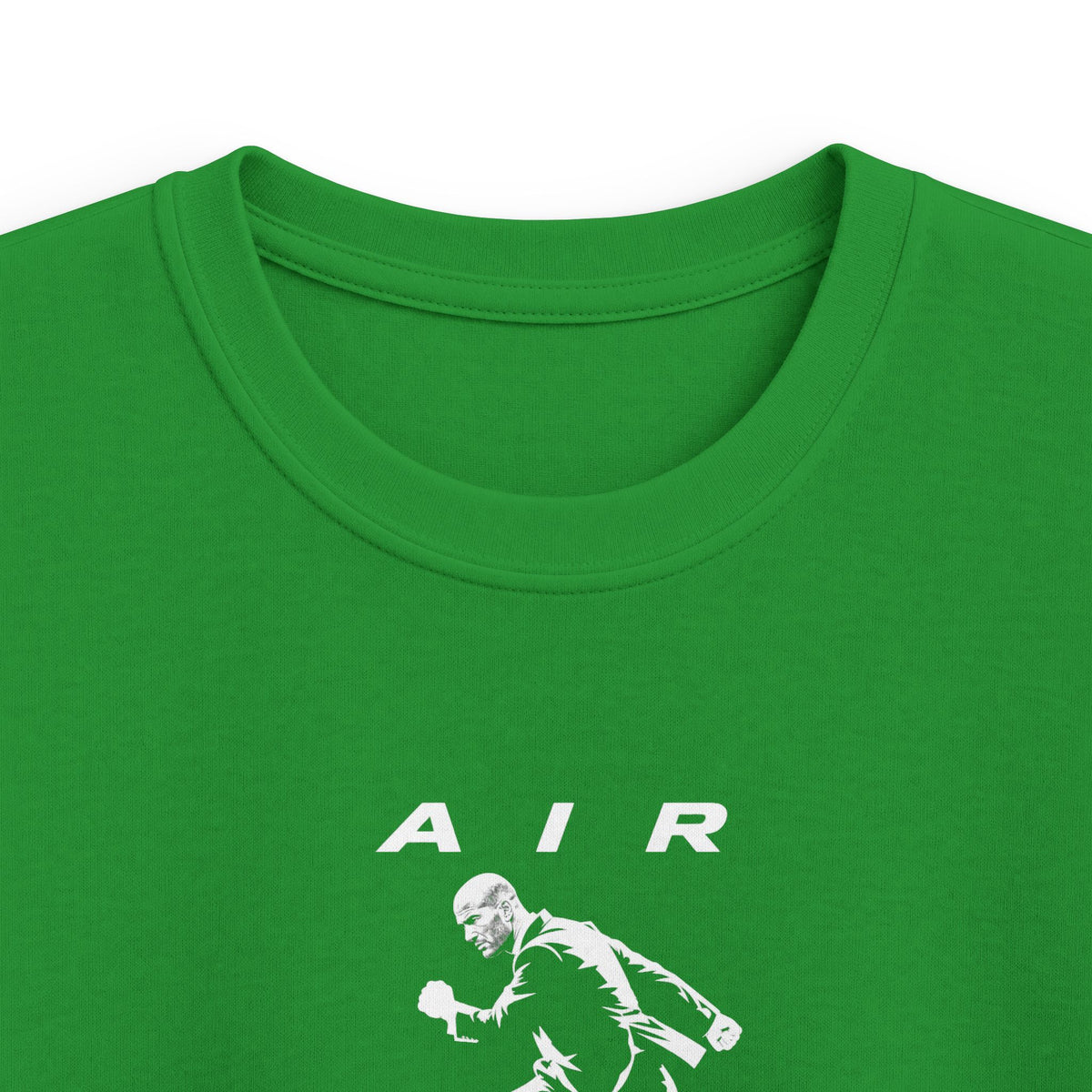 T-shirt enfant AIR ZIDANE — Marine et vert