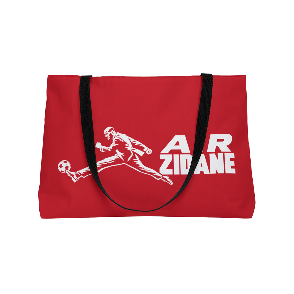 Sac week-end AIR ZIDANE — Rouge, motif horizontal