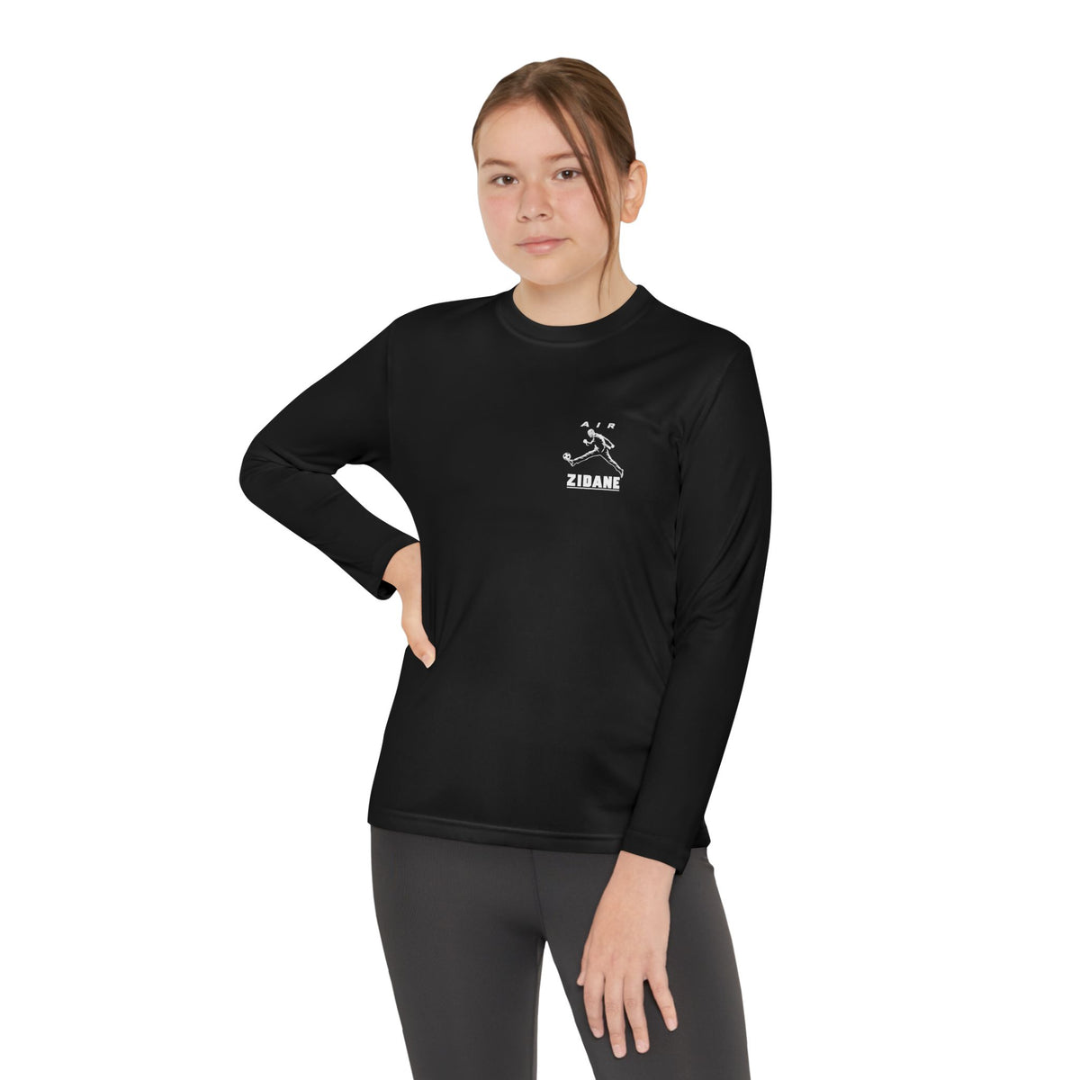 T-shirt sport junior AIR ZIDANE — Manches longues