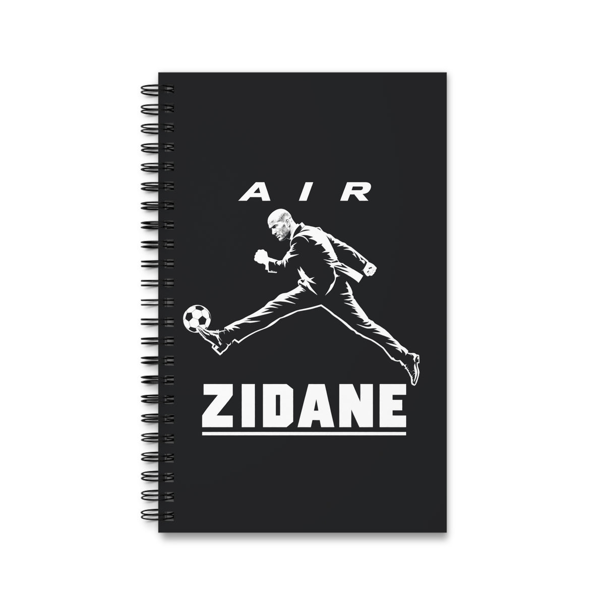 Carnet à spirale AIR ZIDANE — Noir