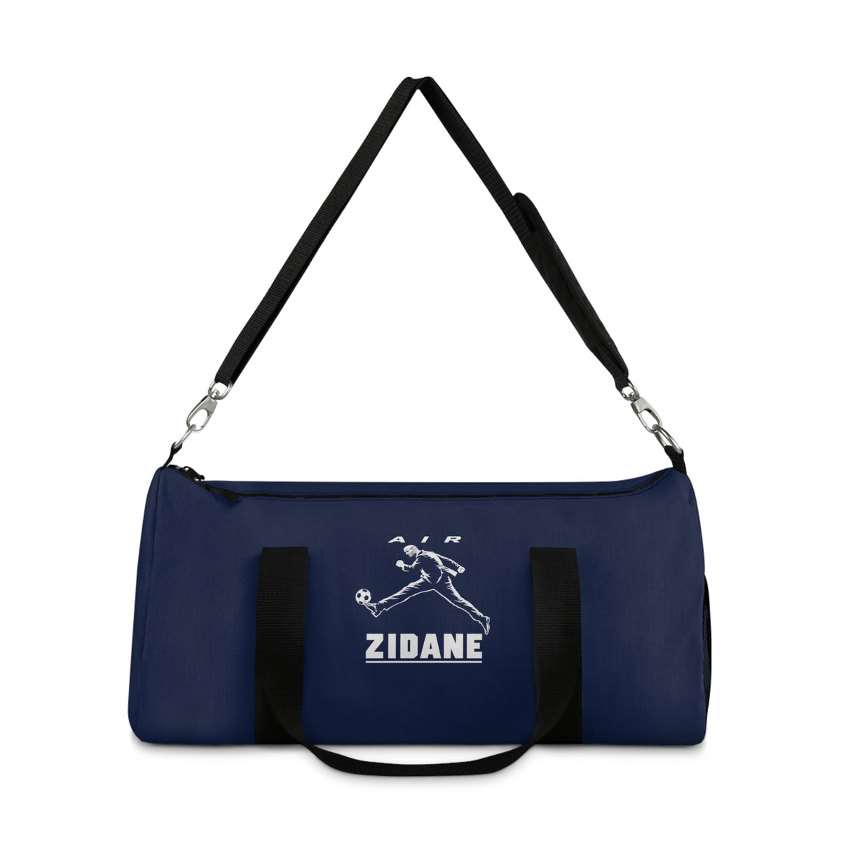 Sac de sport AIR ZIDANE — Marine, motif vertical