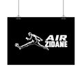 Affiche AIR ZIDANE — A4 paysage