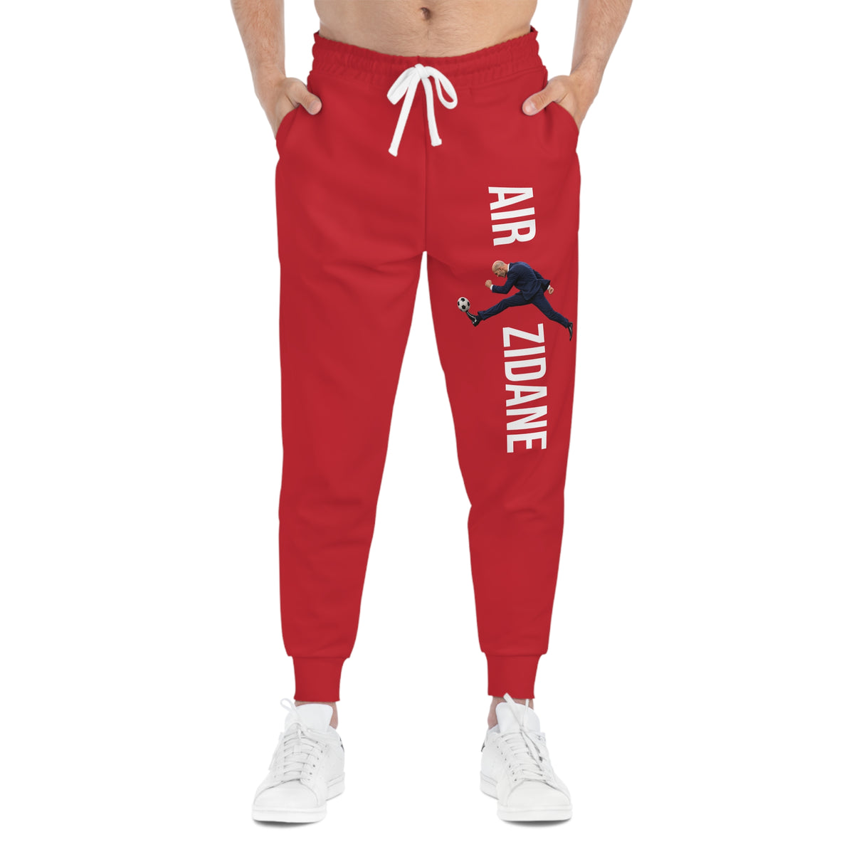 Jogging AIR ZIDANE — Grand visuel central — Rouge