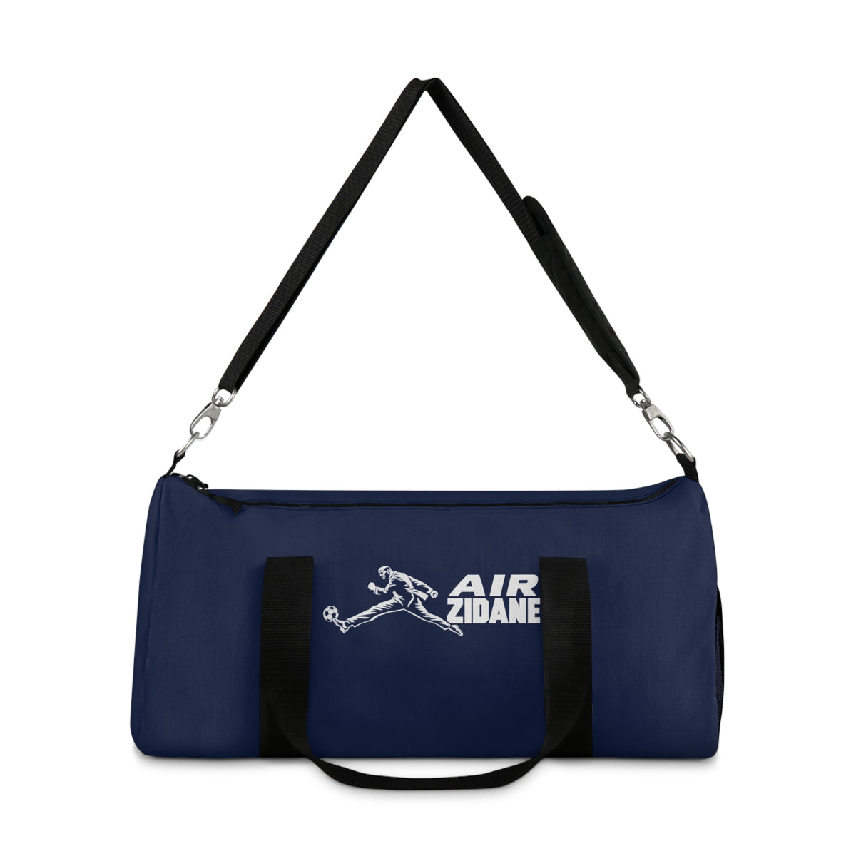 Sac de sport AIR ZIDANE — Marine, motif horizontal
