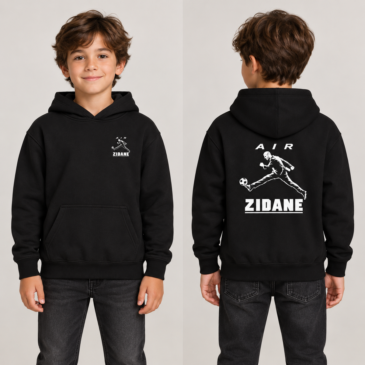 Sweat à capuche enfant AIR ZIDANE