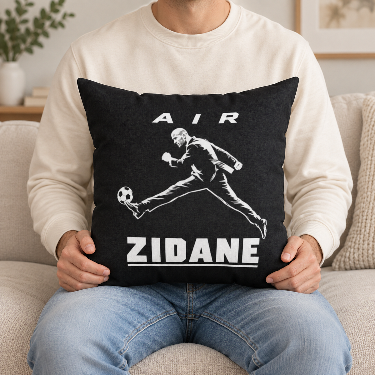 Coussin AIR ZIDANE — Noir