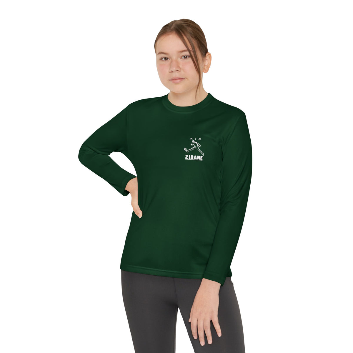 T-shirt sport junior AIR ZIDANE — Manches longues