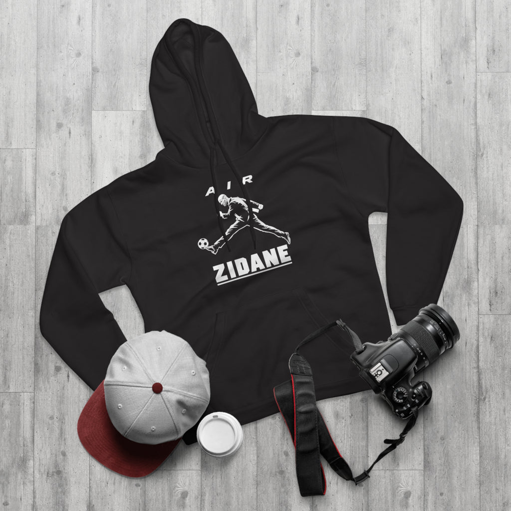 Sweat à capuche noir AIR ZIDANE