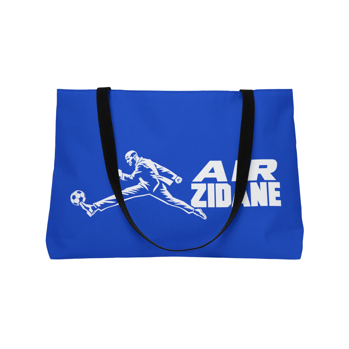 Sac week-end AIR ZIDANE — Royal, motif horizontal