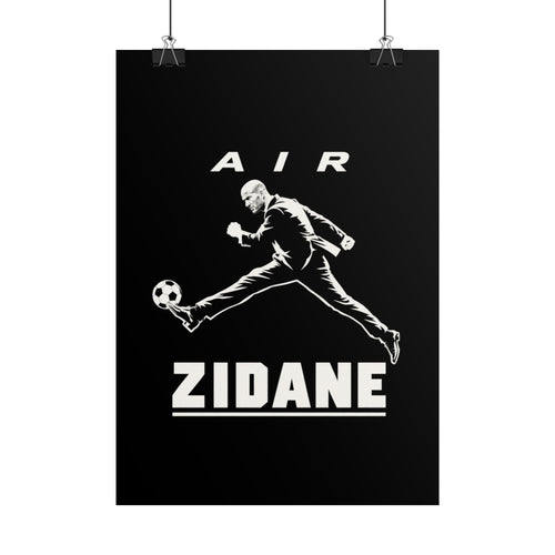 Affiche AIR ZIDANE — A4 portrait