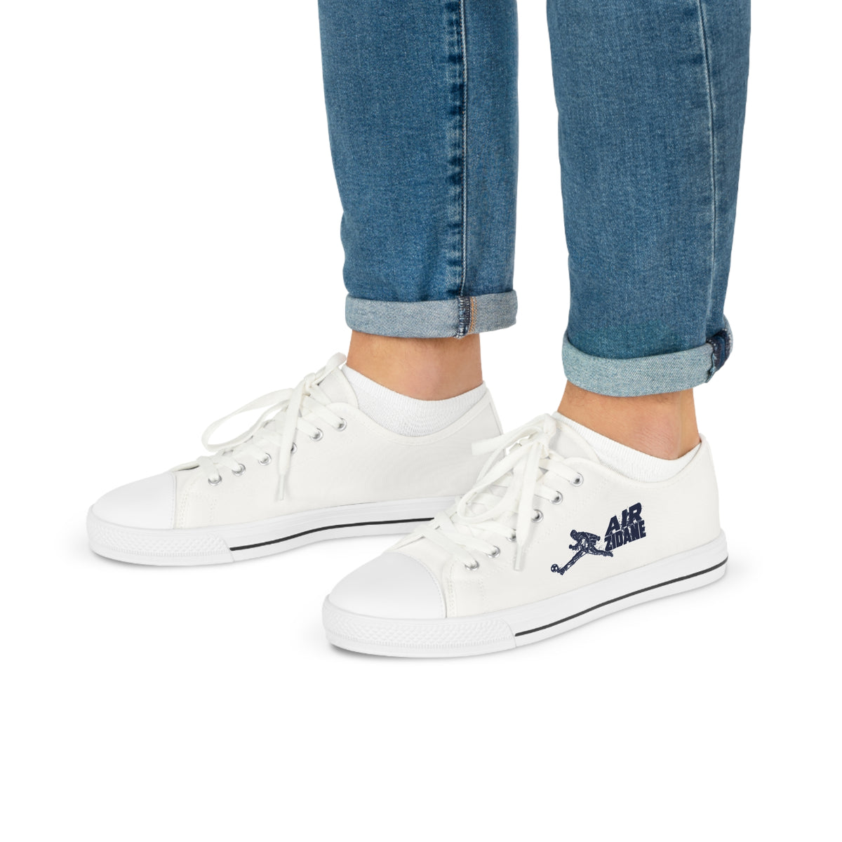 Baskets basses homme AIR ZIDANE — Blanc