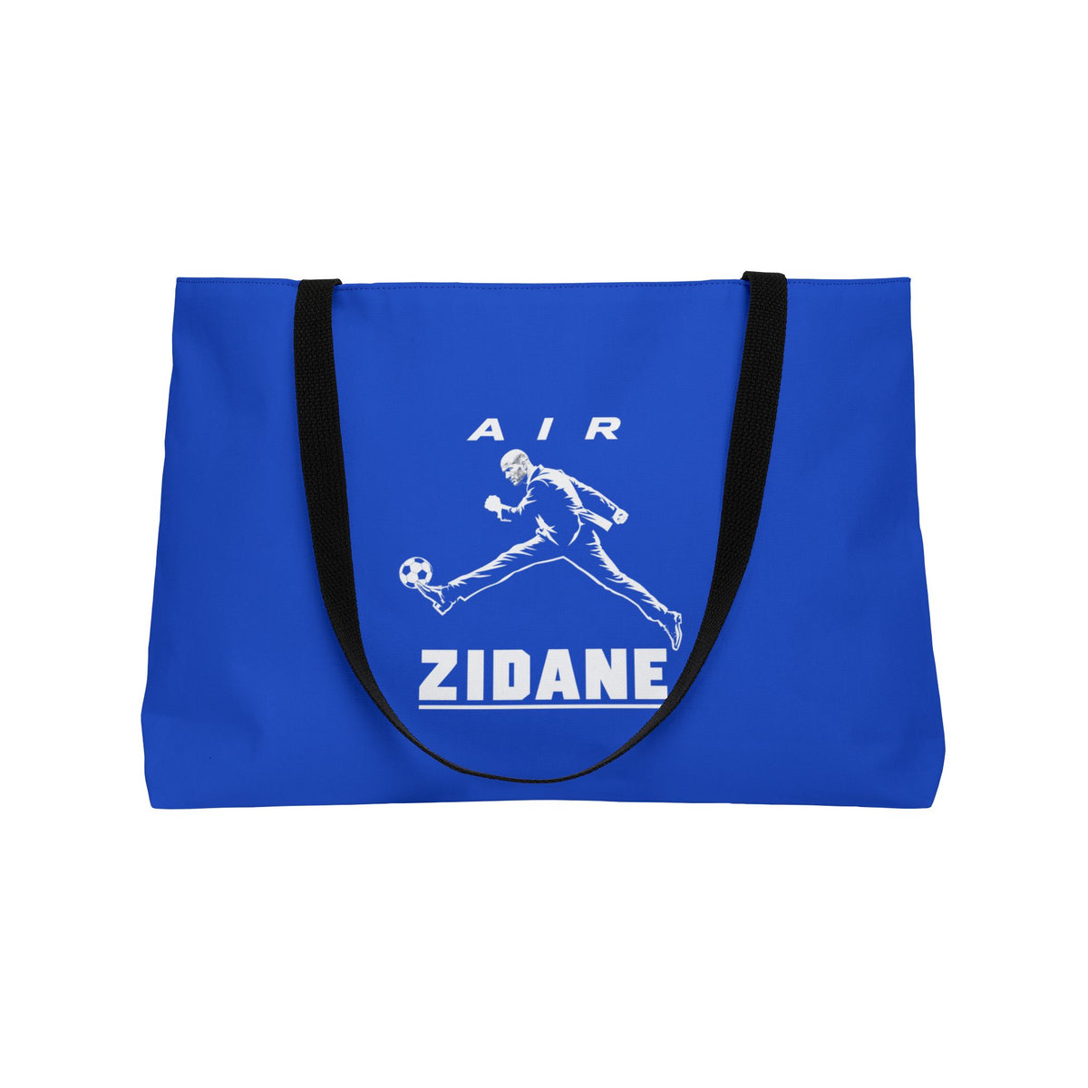 Sac week-end AIR ZIDANE — Royal, motif vertical