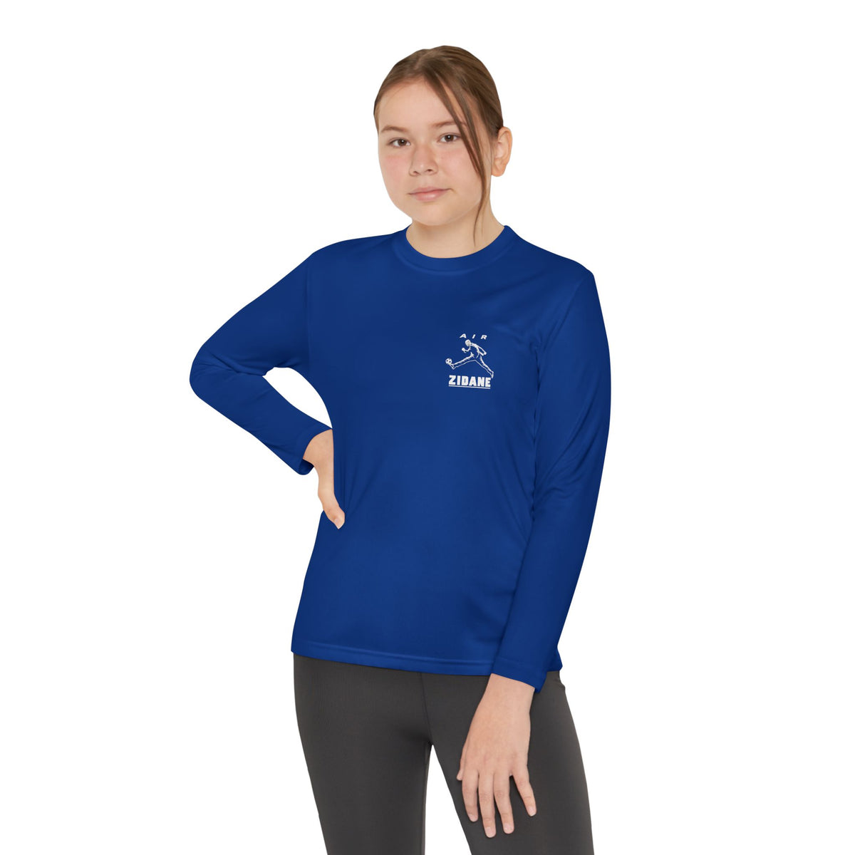 T-shirt sport junior AIR ZIDANE — Manches longues