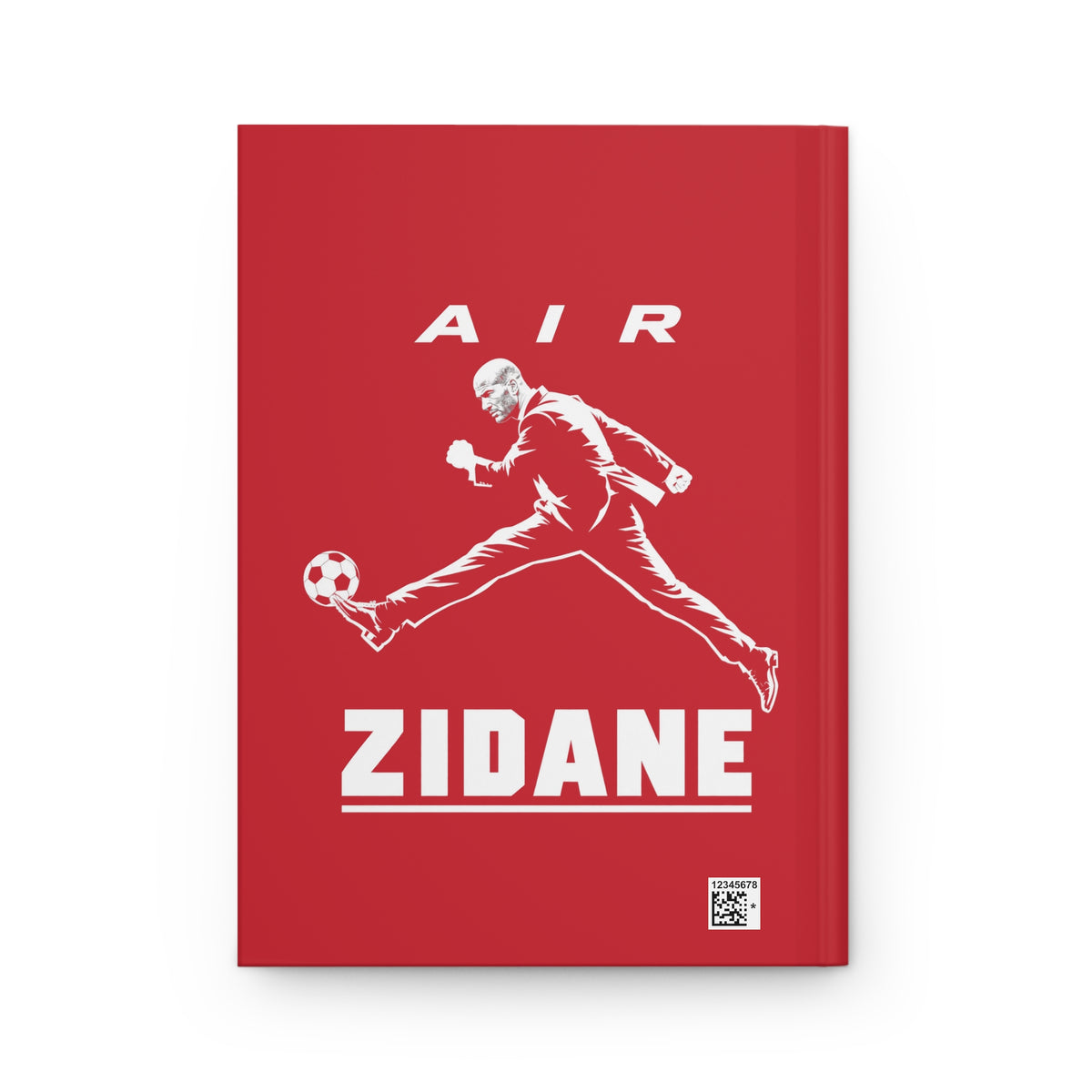 Carnet rigide AIR ZIDANE — Rouge