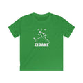 T-shirt enfant AIR ZIDANE — Marine et vert
