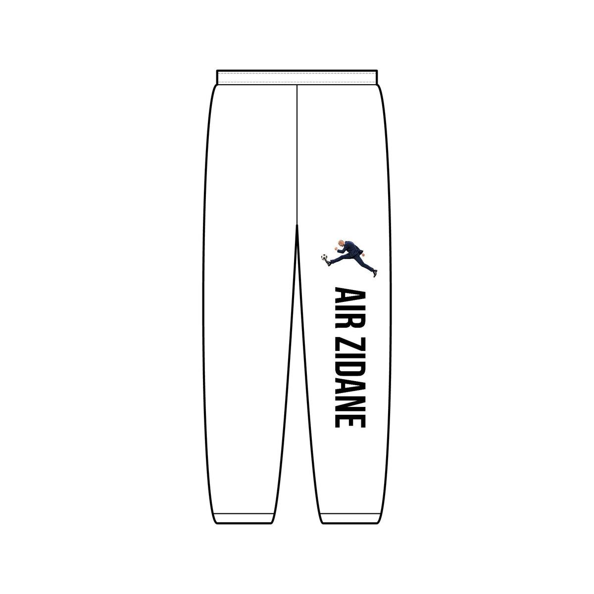 Jogging AIR ZIDANE — Visuel réaliste