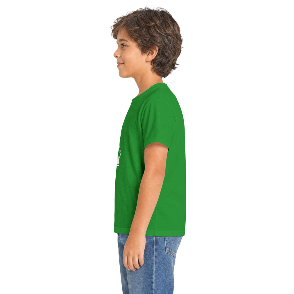 T-shirt enfant AIR ZIDANE — Marine et vert
