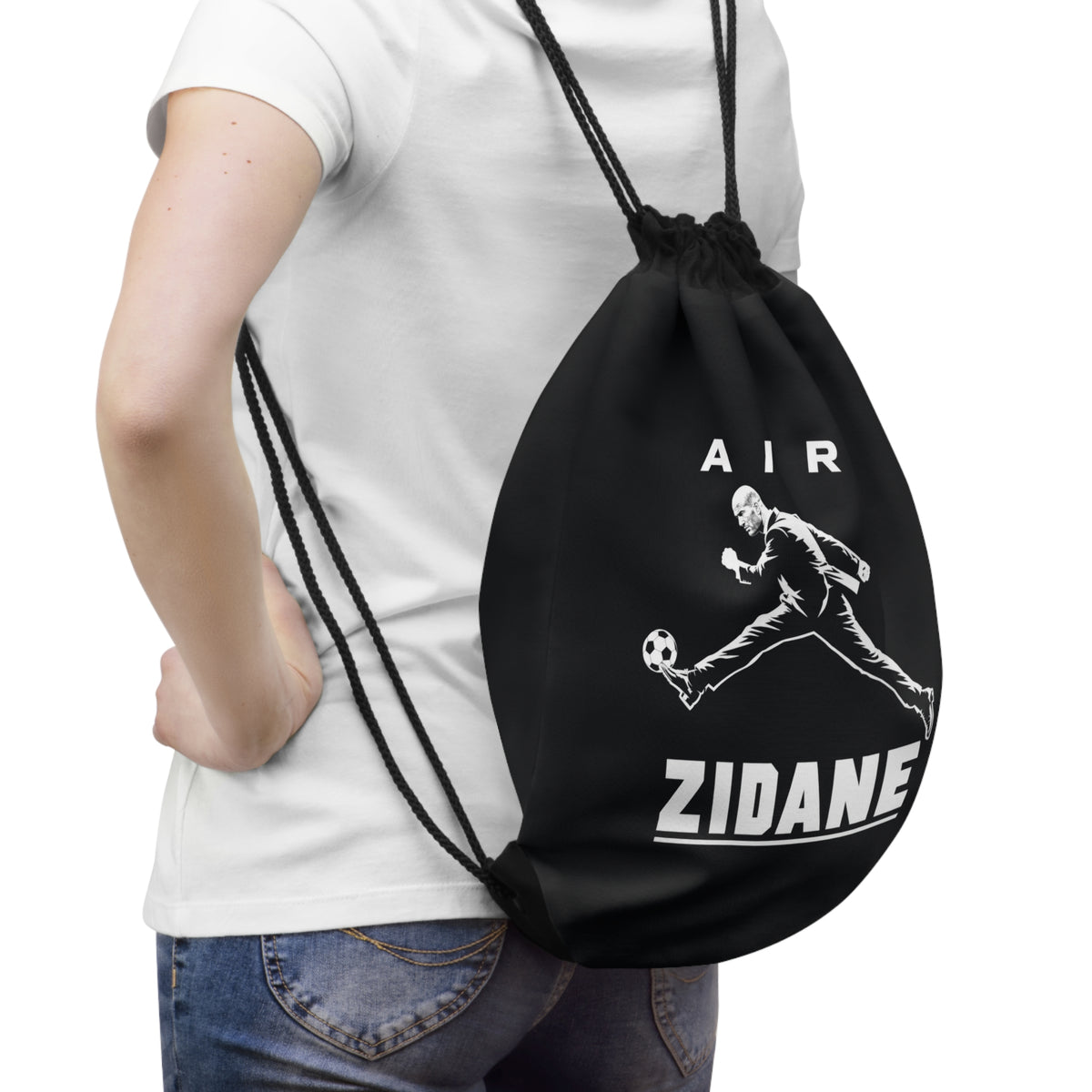 Sac à cordon AIR ZIDANE — Noir