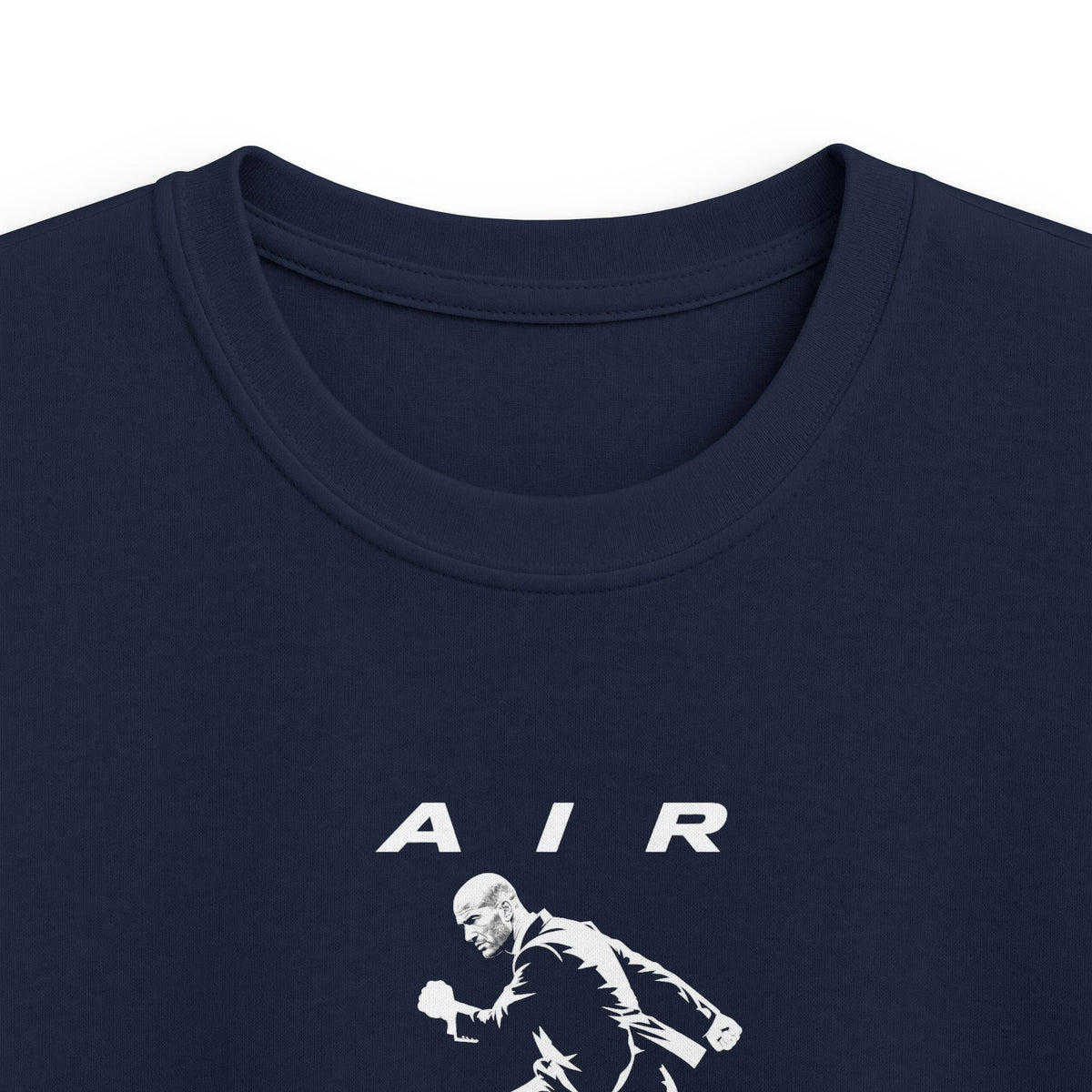 T-shirt enfant AIR ZIDANE — Marine et vert