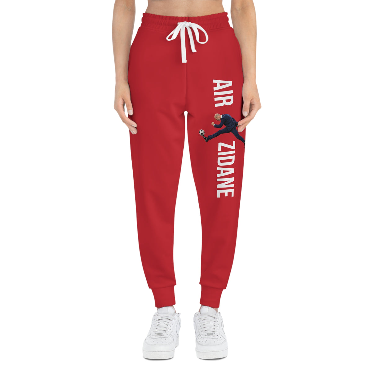 Jogging AIR ZIDANE — Grand visuel central — Rouge