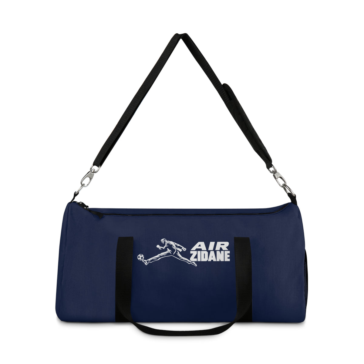 Sac de sport AIR ZIDANE — Marine, motif horizontal