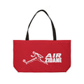 Sac week-end AIR ZIDANE — Rouge, motif horizontal