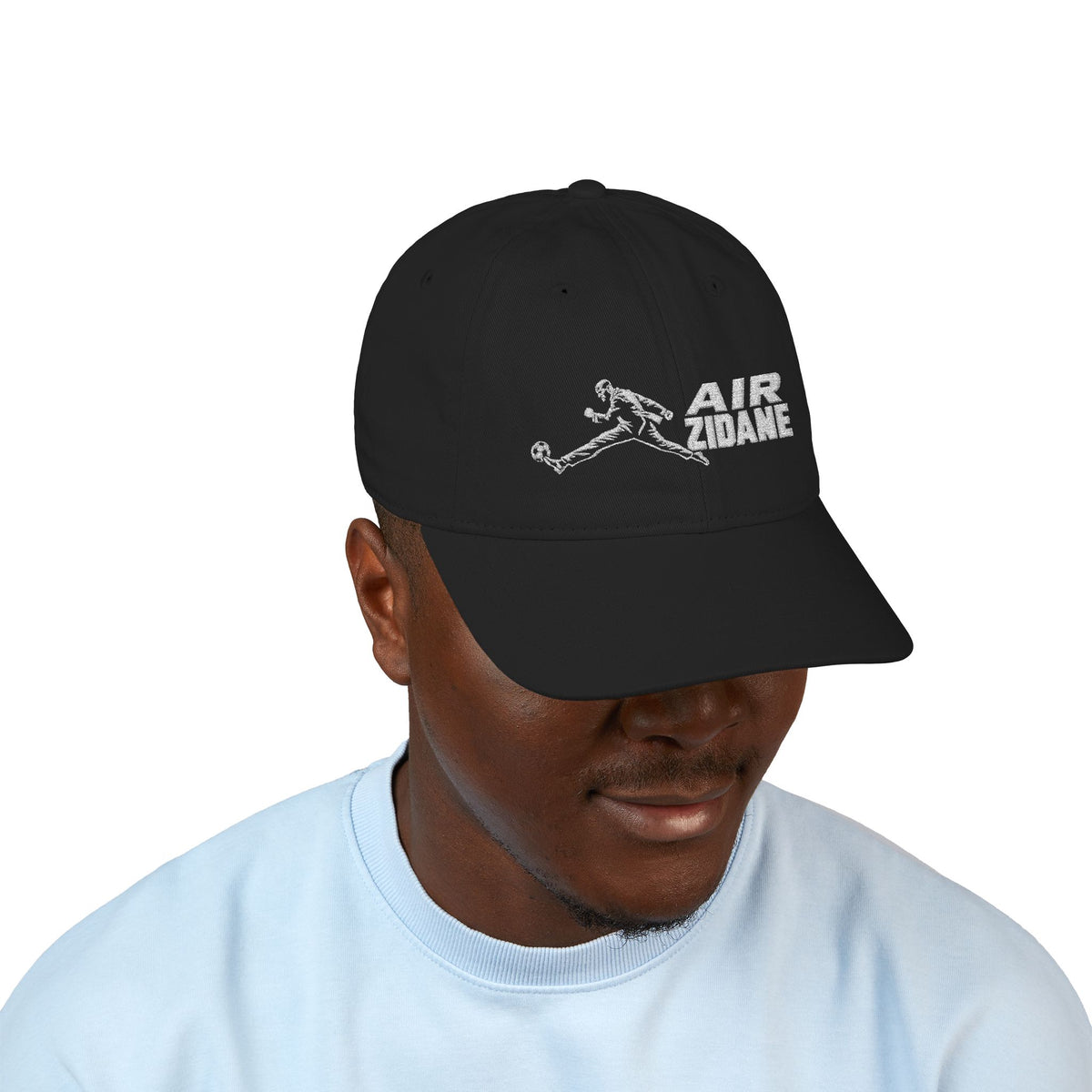 Casquette brodée AIR ZIDANE — Noir