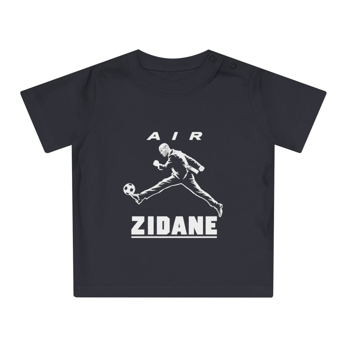 T-shirt bébé bio AIR ZIDANE — Grand dessin