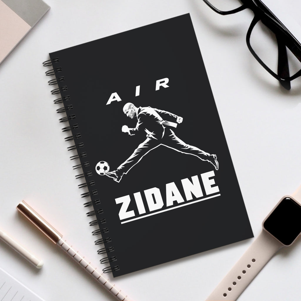 Carnet à spirale AIR ZIDANE — Noir