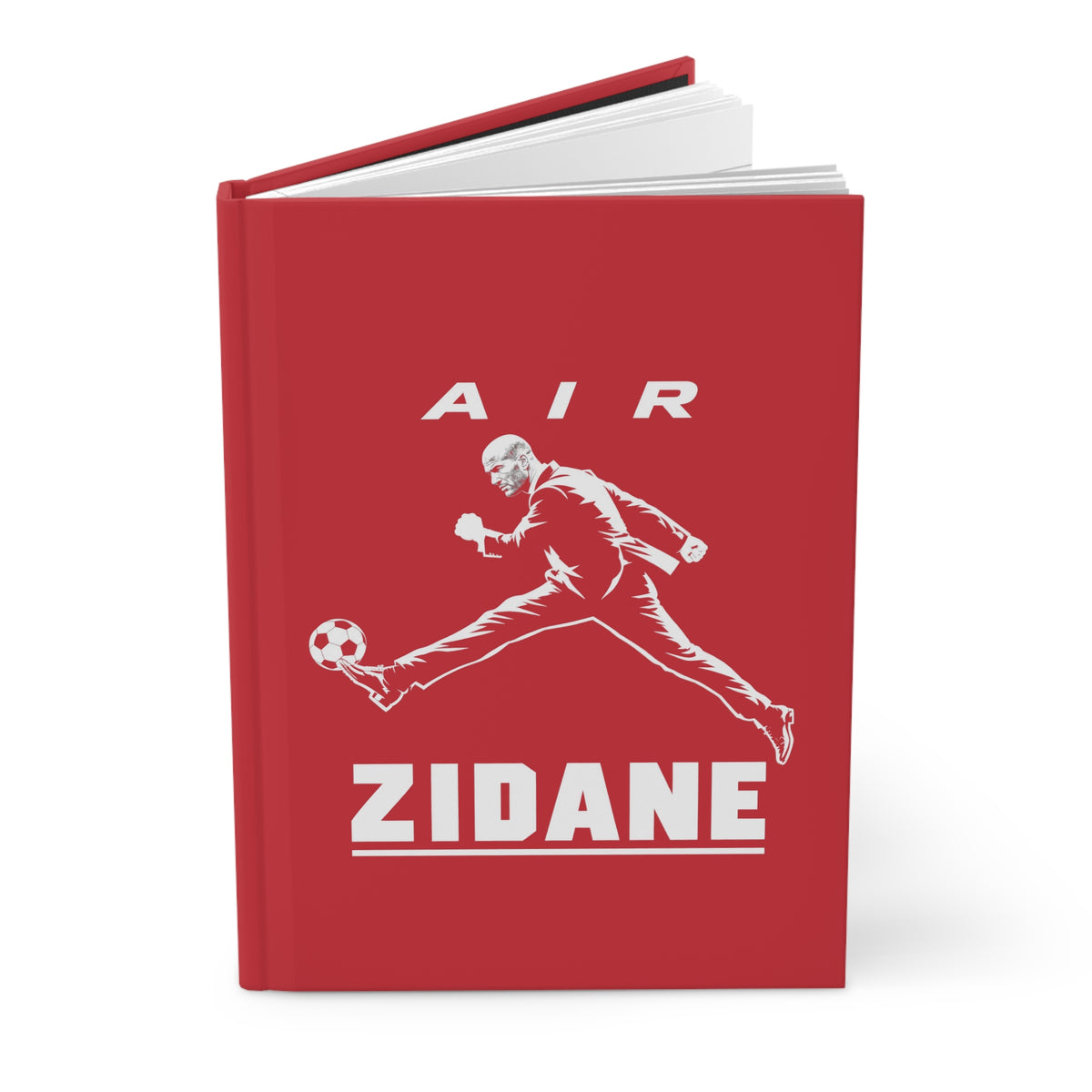 Carnet rigide AIR ZIDANE — Rouge