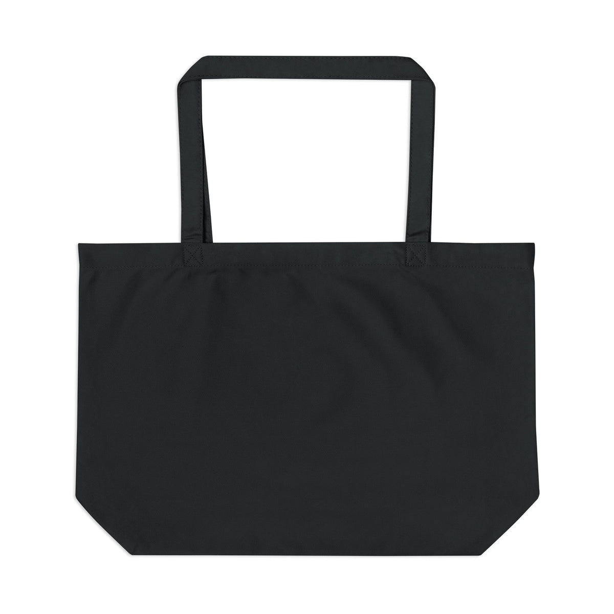 Grand cabas noir Le Dieu du foot — Coton bio