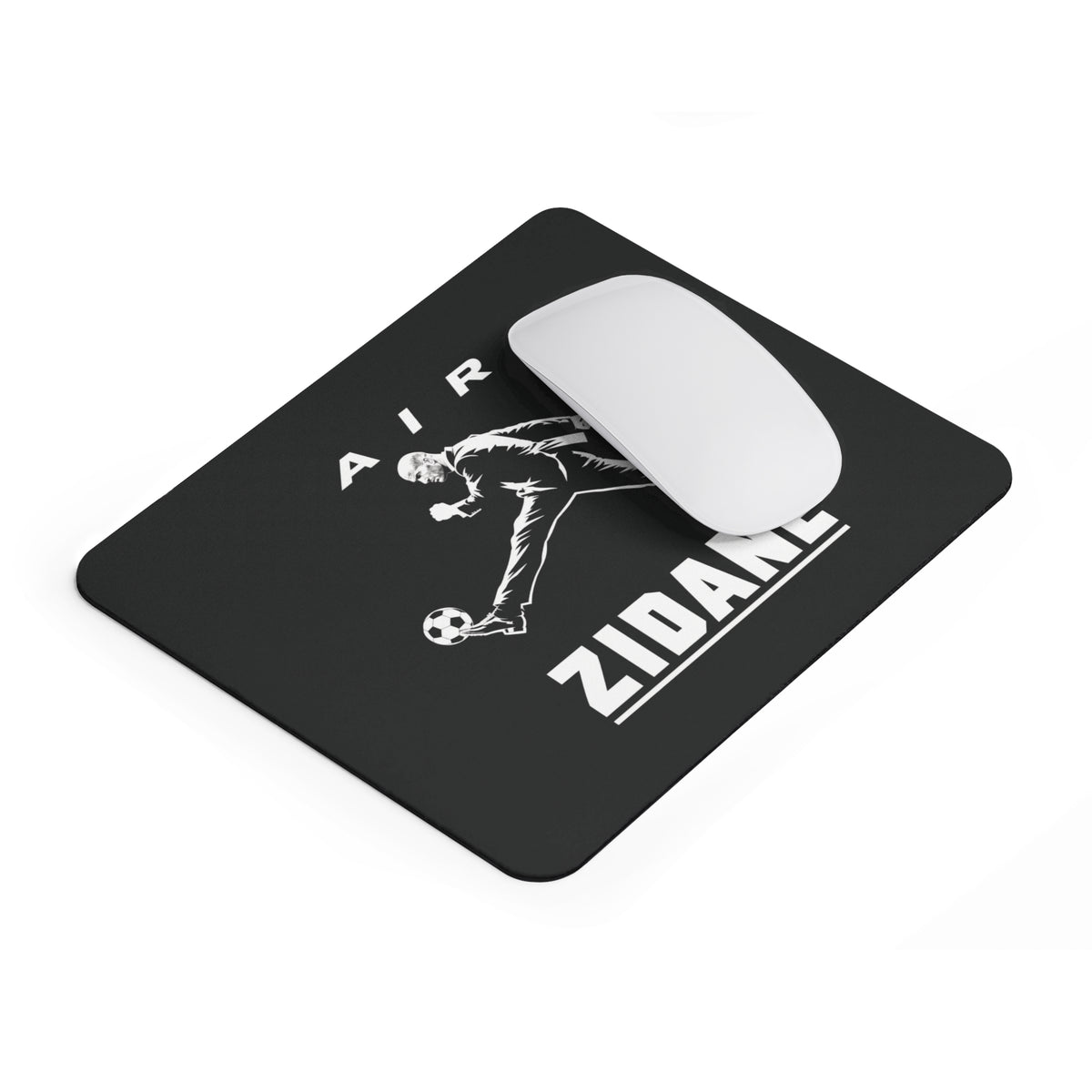 Tapis de souris Le Dieu du foot — Noir