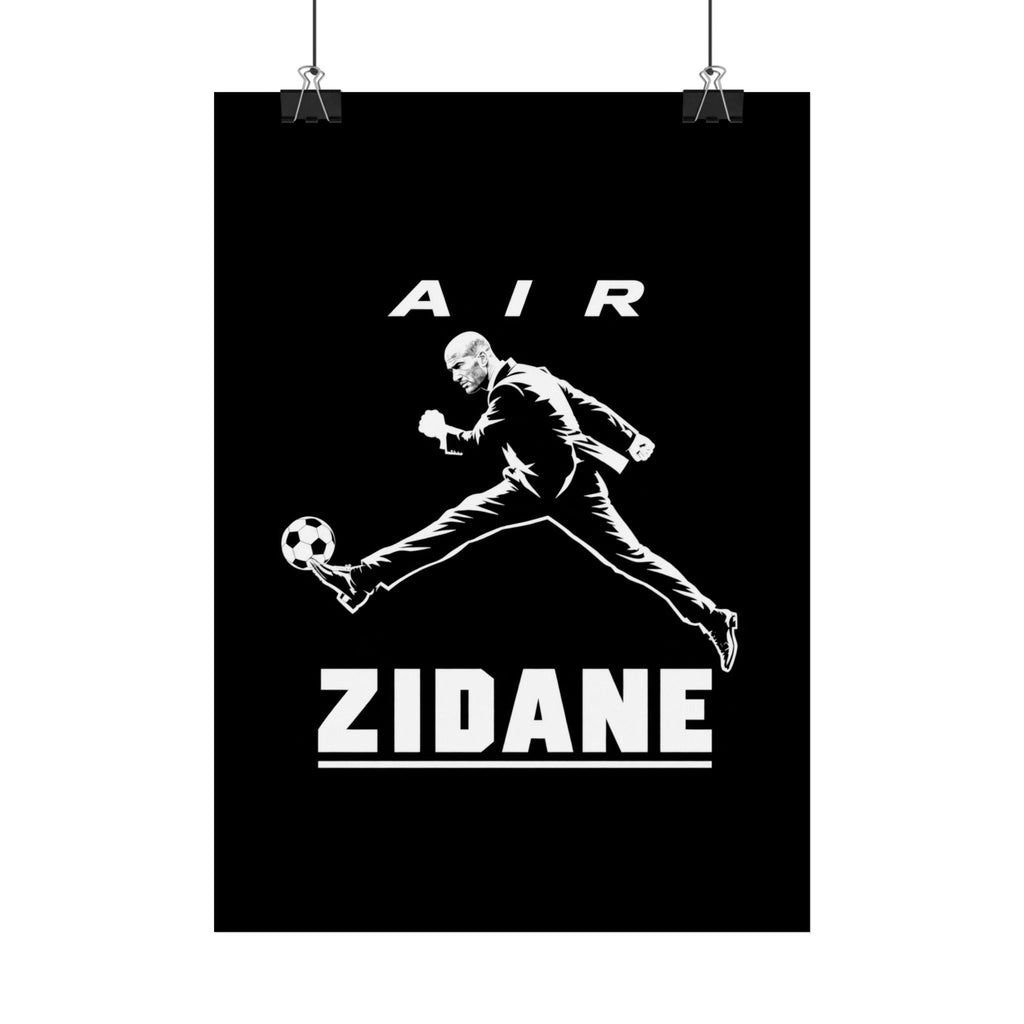 Affiche AIR ZIDANE — A4 portrait