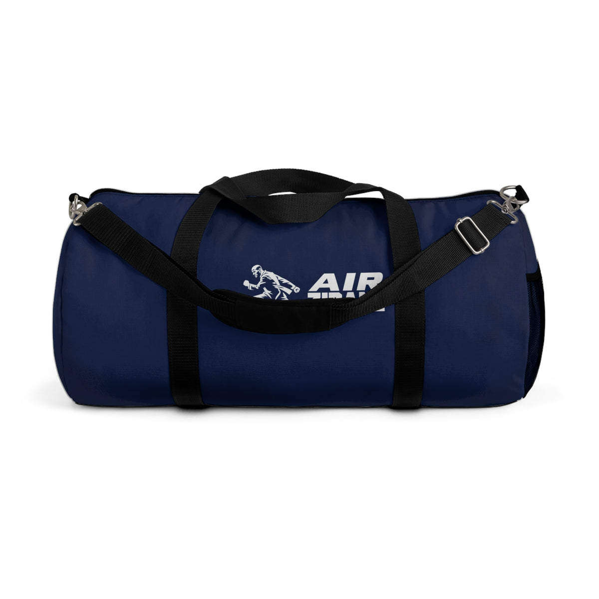 Sac de sport AIR ZIDANE — Marine, motif horizontal