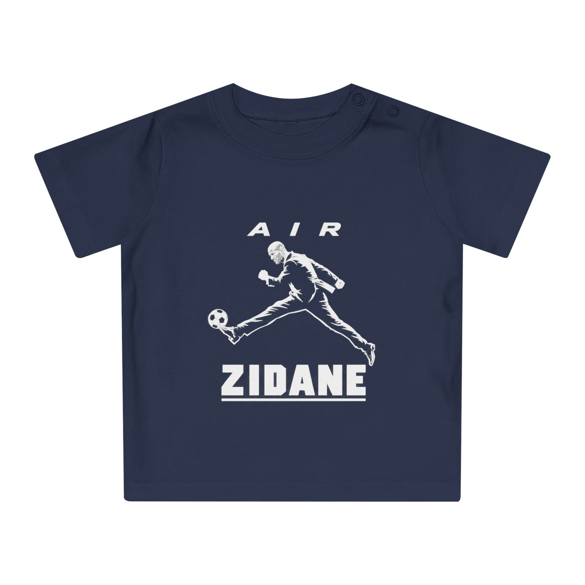 T-shirt bébé bio AIR ZIDANE — Grand dessin