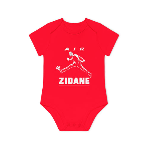 Body bébé bio manches courtes AIR ZIDANE — Grand dessin